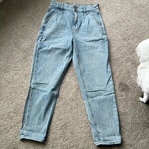 American Eagle Outfitters Blue Straight Leg Denim